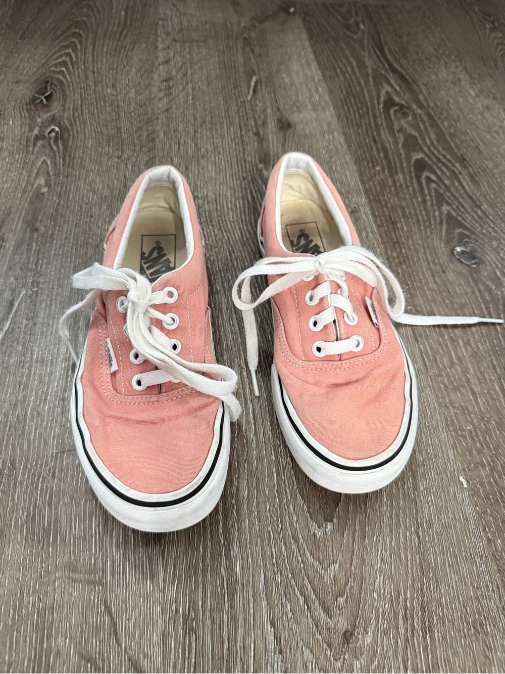 Vans Era Rose Dawn Women's Pink Retro Low Top Skate Sneakers Size 6